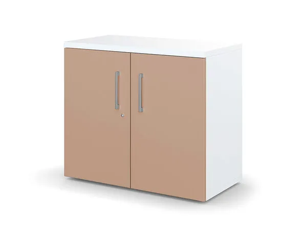 Armoire basse portes battantes Columbia - Columbia
