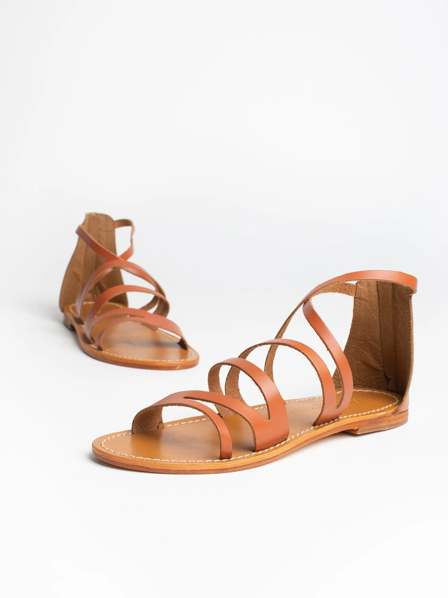 BORO Sandale neutre en cuir