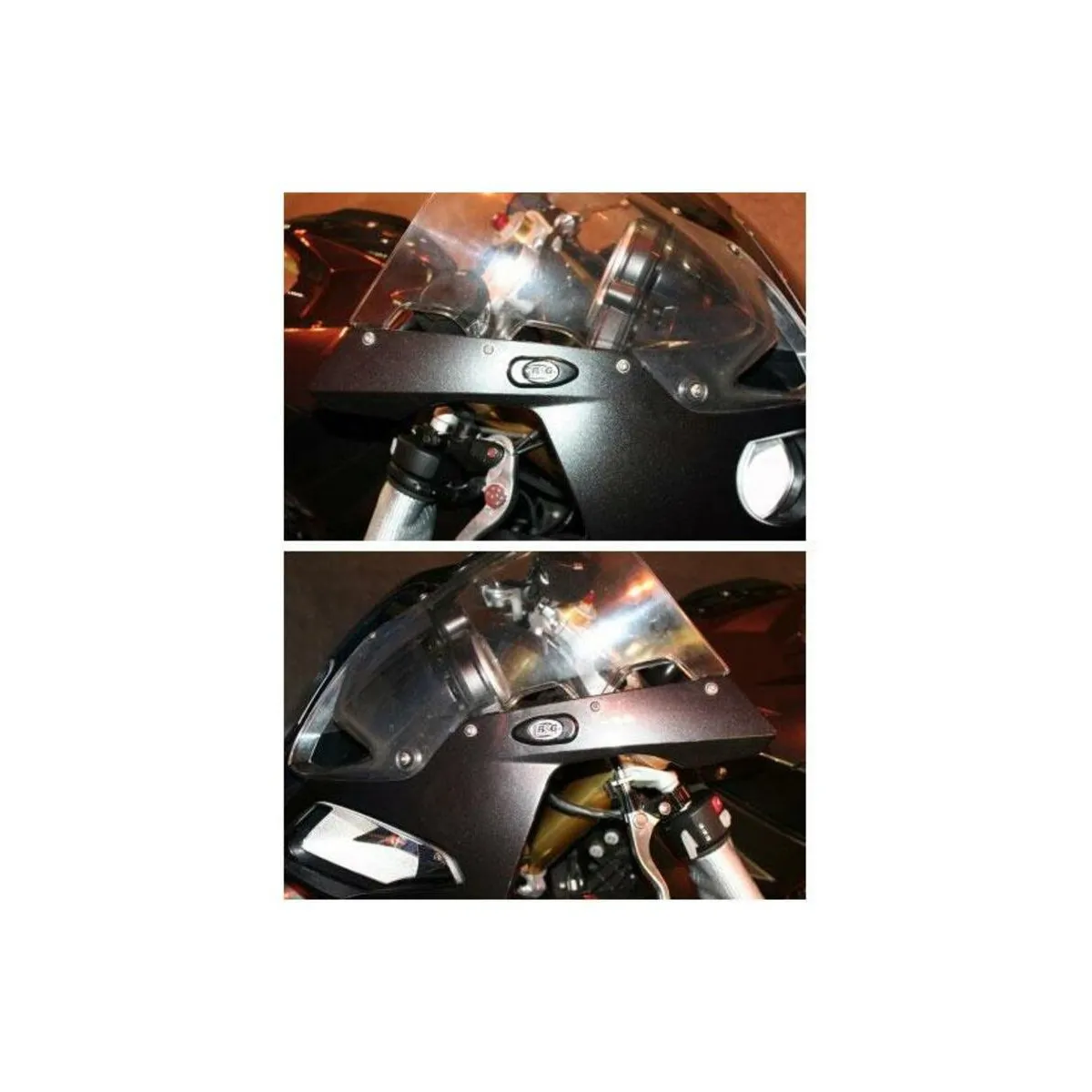 Cache-orifice Retroviseur R&G 1000 S RR 2010-2014 - Noir
