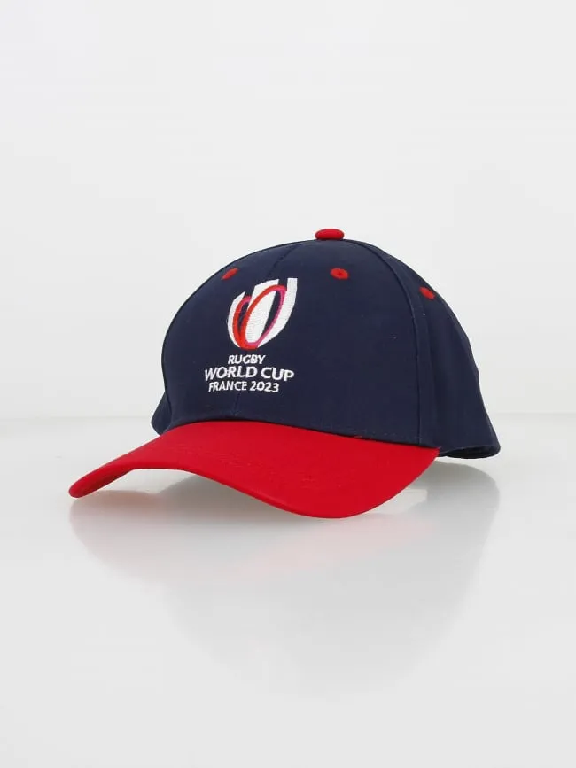 Casquette coupe du monde de rugby 2023 bleu rouge - Holiprom | wimod