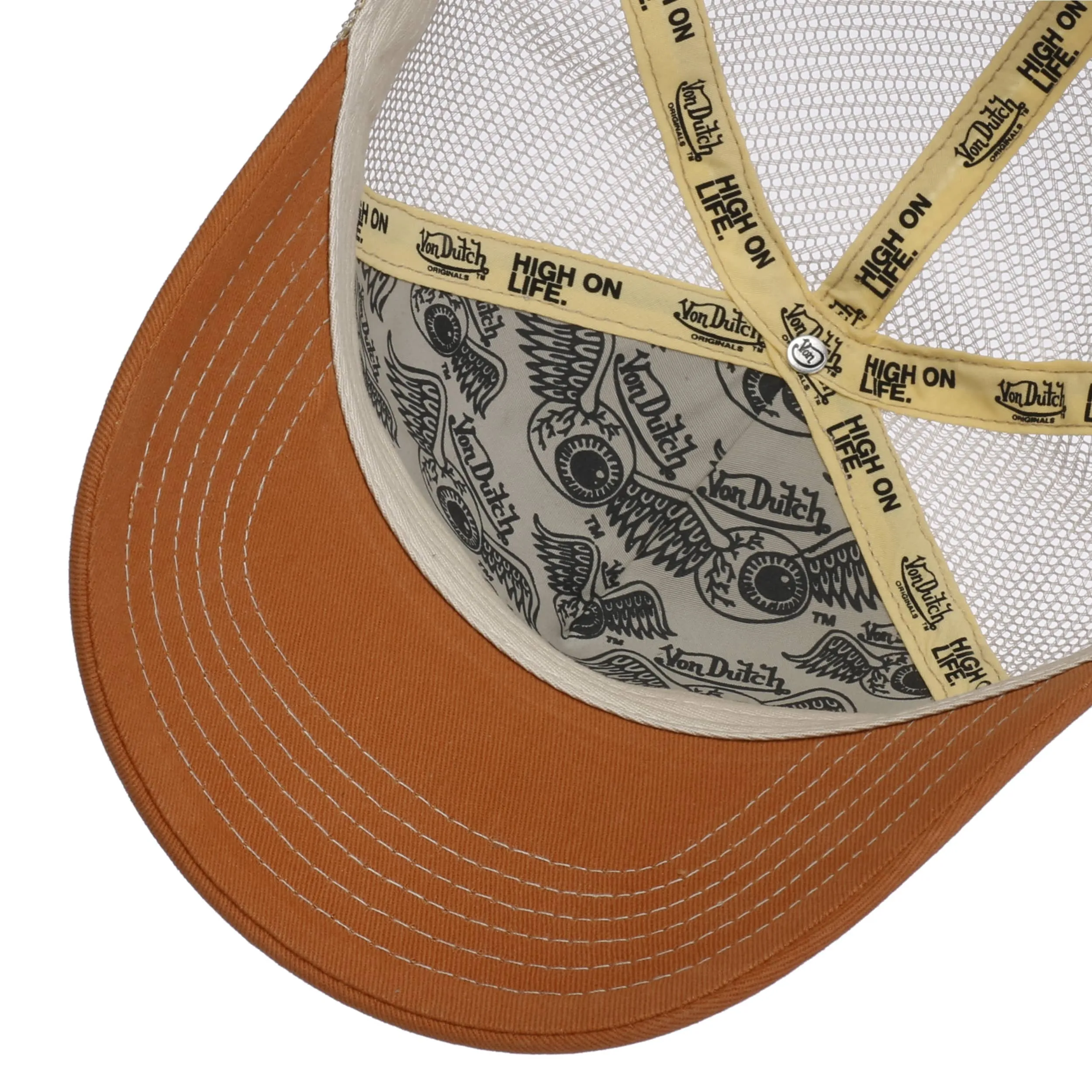 Casquette Trucker Boston Oval Logo by Von Dutch --> Chapeaux, casquettes & bonnets en ligne ▷ Chapeaushop