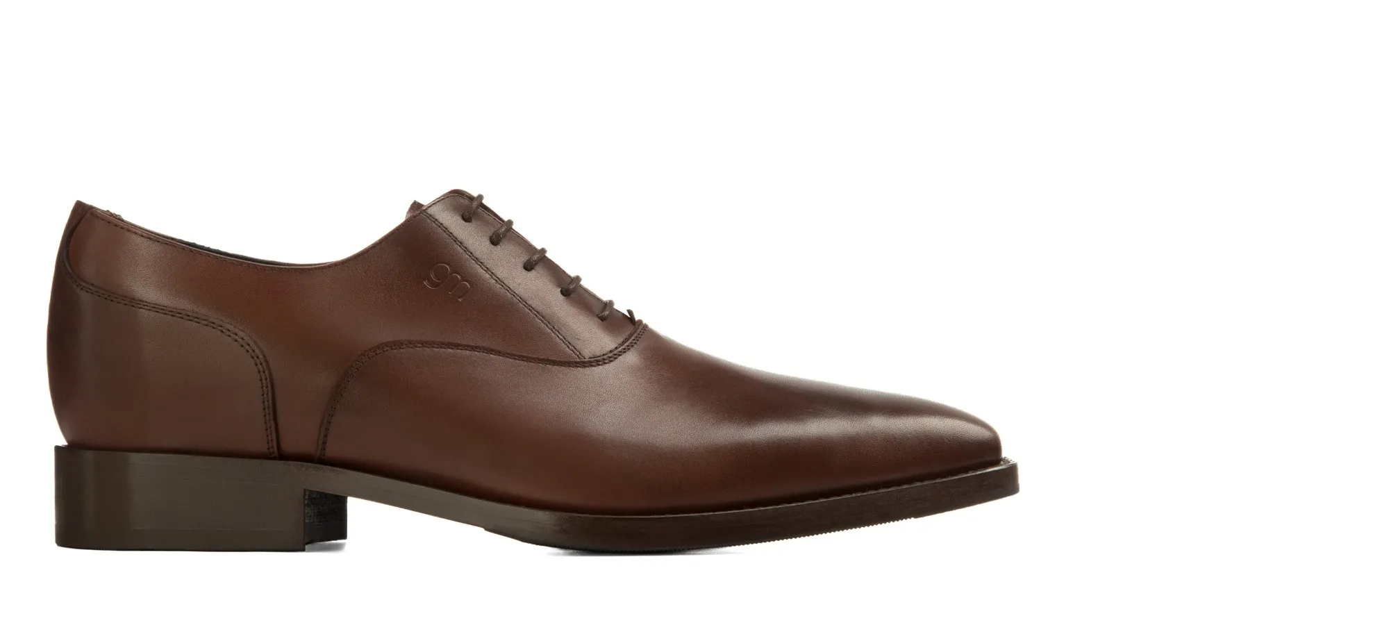Cesena - Classiques chaussures rehaussantes en Cuir Pleine Fleur de 6 cm à 8 cm en plus