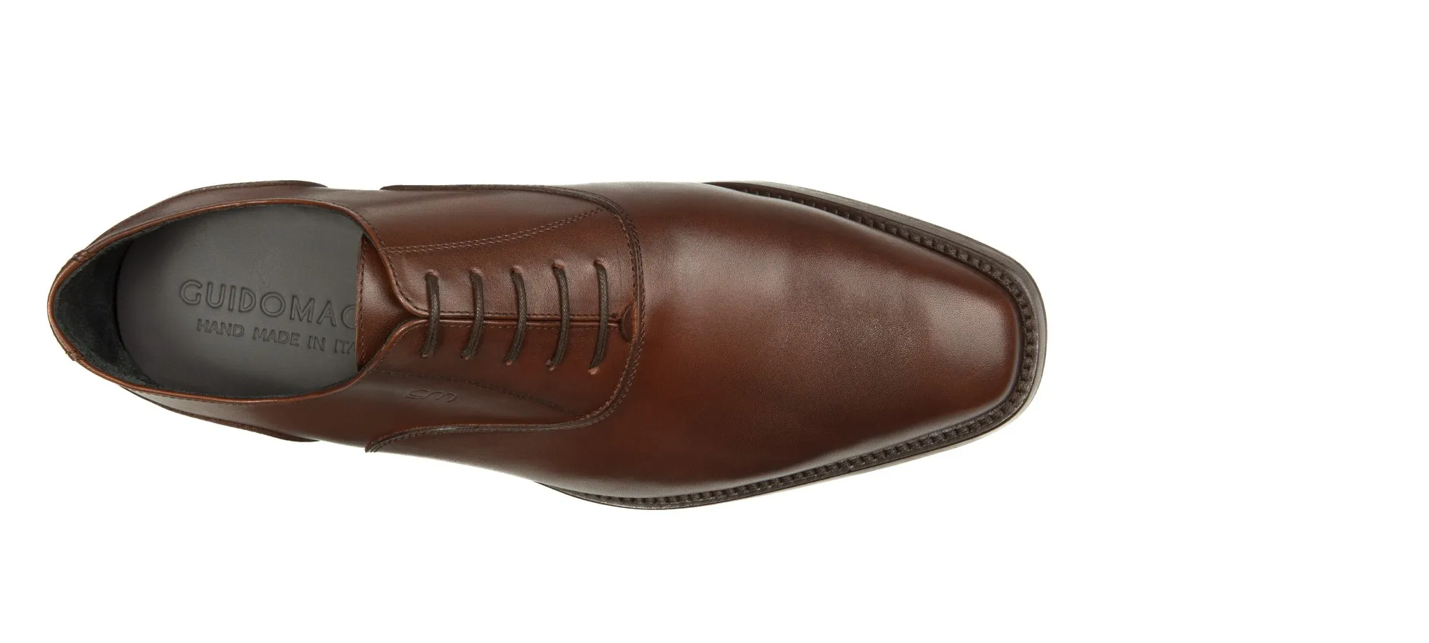 Cesena - Classiques chaussures rehaussantes en Cuir Pleine Fleur de 6 cm à 8 cm en plus