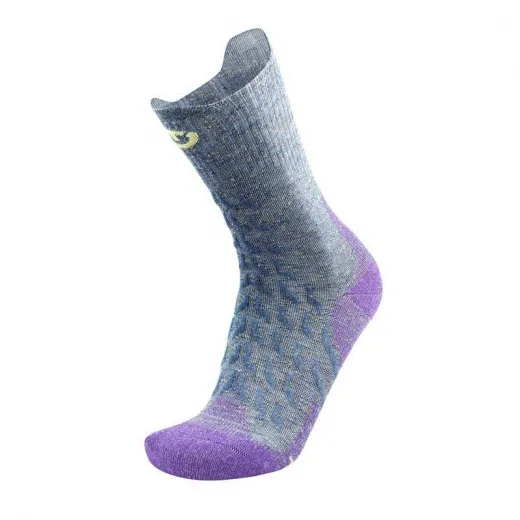 Chaussettes trek ultra cool linen crew femme purple