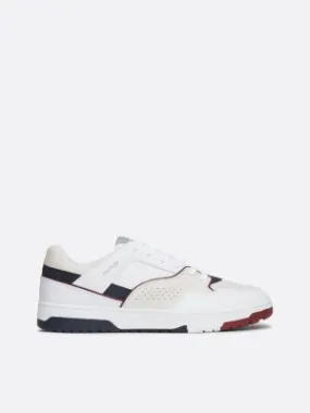 Chaussures de basket colour-block en cuir | Blanc | Tommy Hilfiger