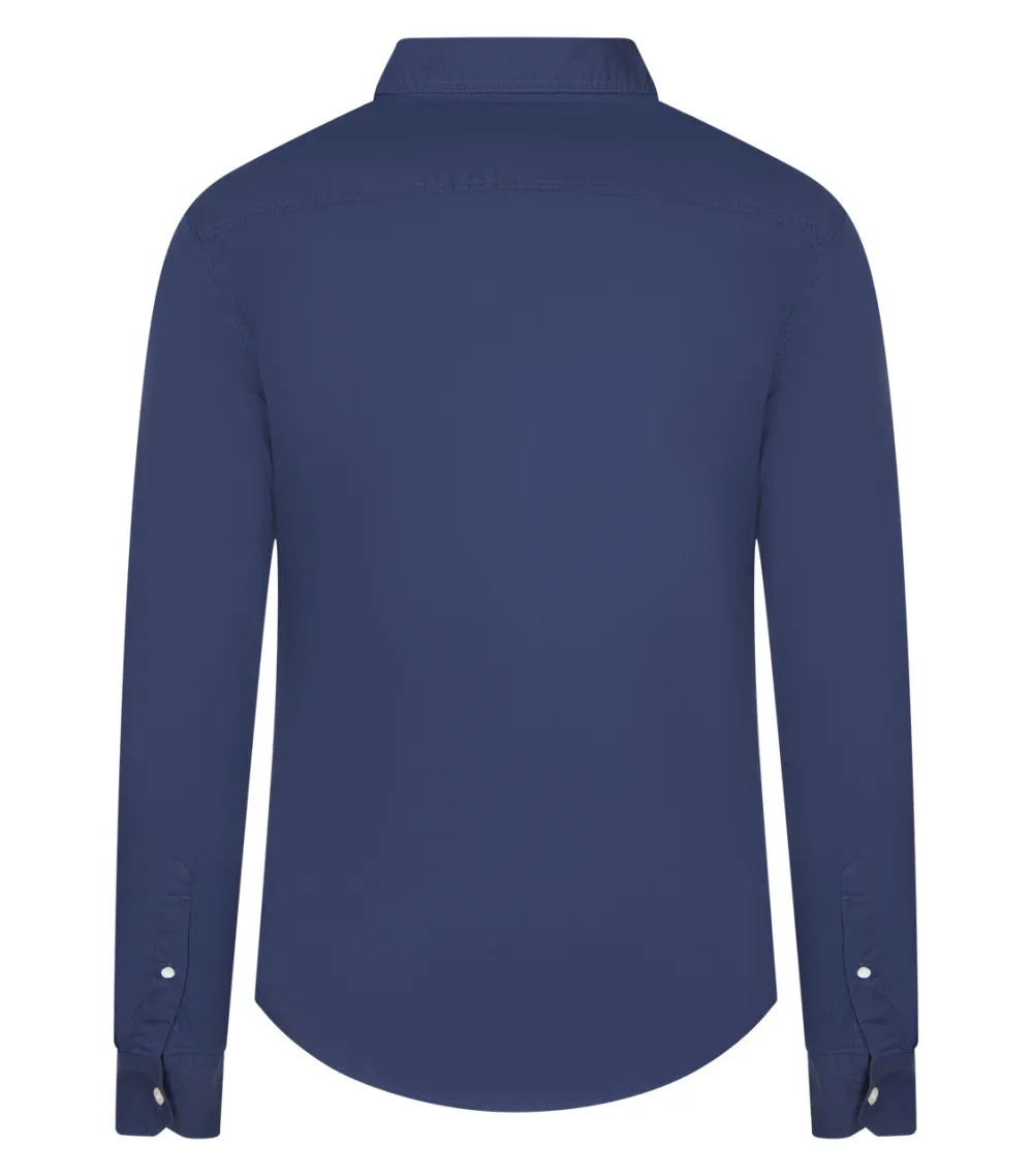Chemise avec manches longues et col français Levi's® coton bleu marine