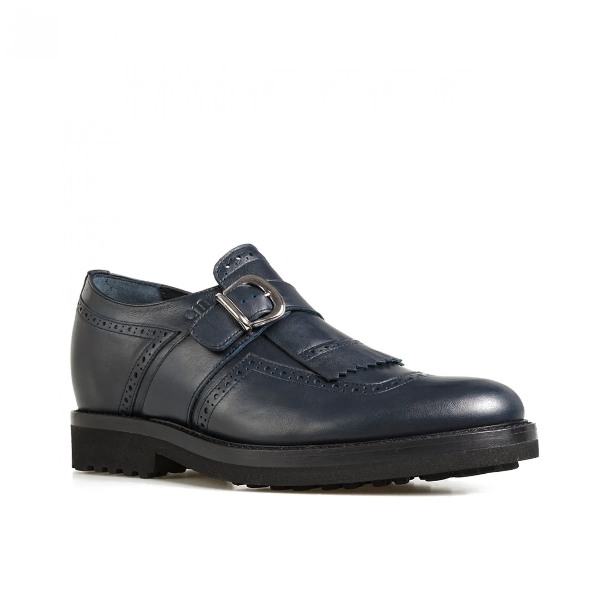 Corso Garibaldi - Classiques chaussures rehaussantes en Cuir Pleine Fleur de 6 cm à 8 cm en plus