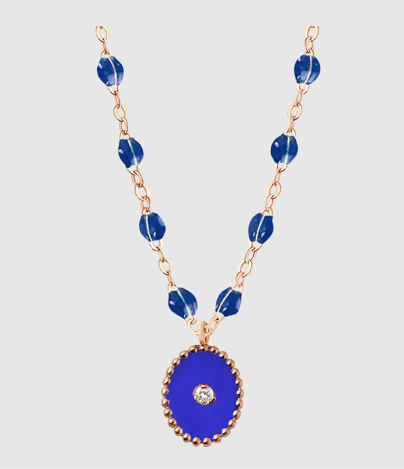 GIGI CLOZEAU Partager  Collier Étoile du Nord Diamant Résine Or  