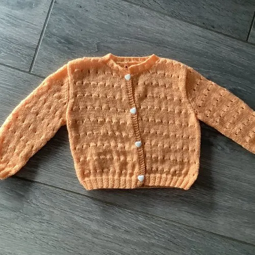 Gilet pour bébé fille en 6 mois