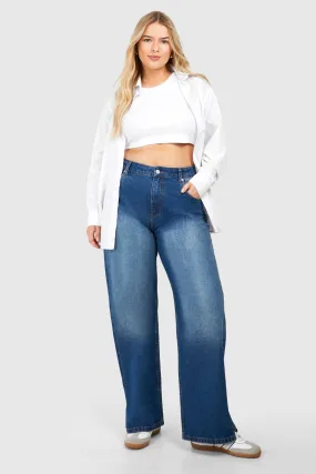Grande taille - Jean boyfriend déchiré