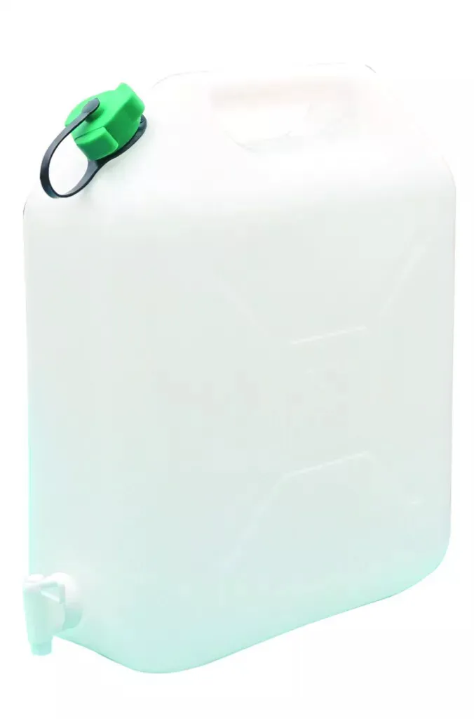 Manutention : Jerrican alimentaire avec bouchon robinet