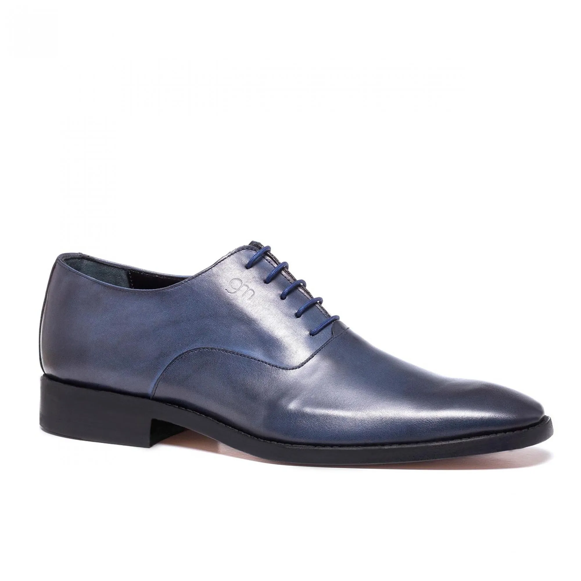 Montpellier - Classiques chaussures rehaussantes en Cuir Pleine Fleur de 6 cm à 8 cm en plus