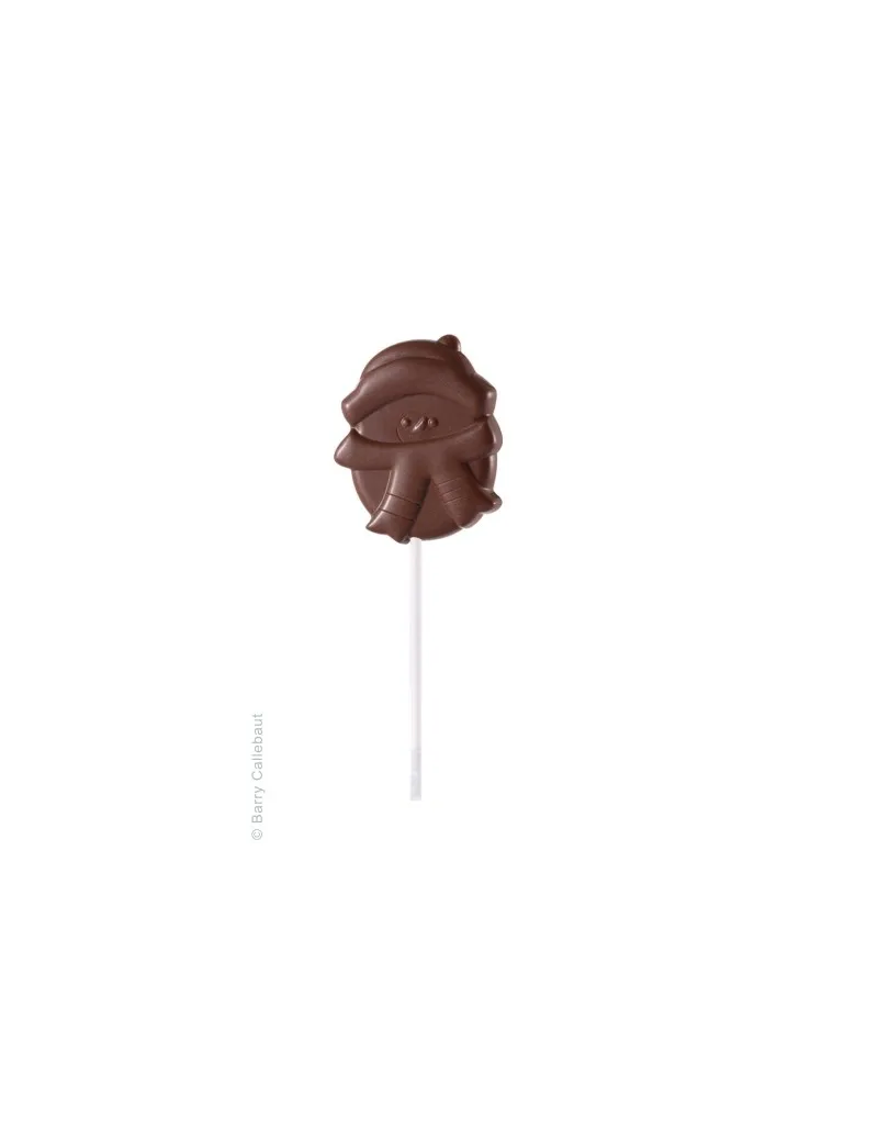 Moule sucette bonhomme de neige en Tritan - Pâtisserie 