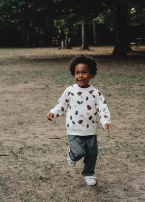 Pantalon bébé velours Vieux Vert