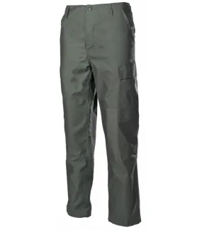 Pantalon combat BDU US vert genoux et arrière renforcés