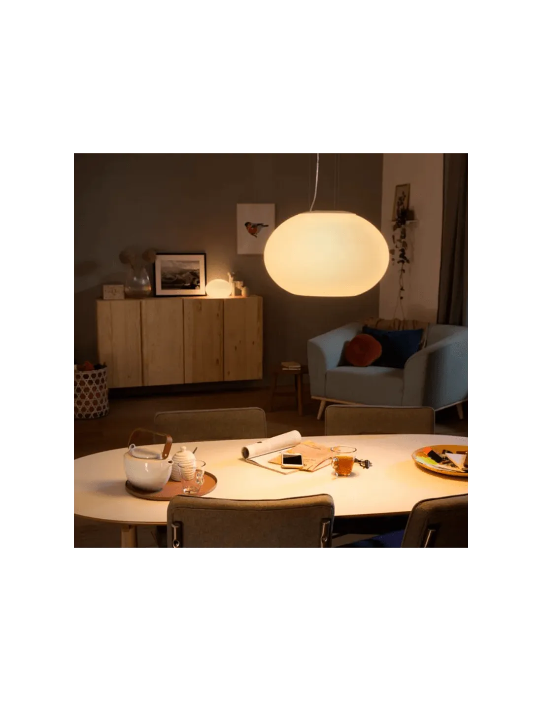 Plafonnier intelligent LED Philips Hue Flourish | leonleds