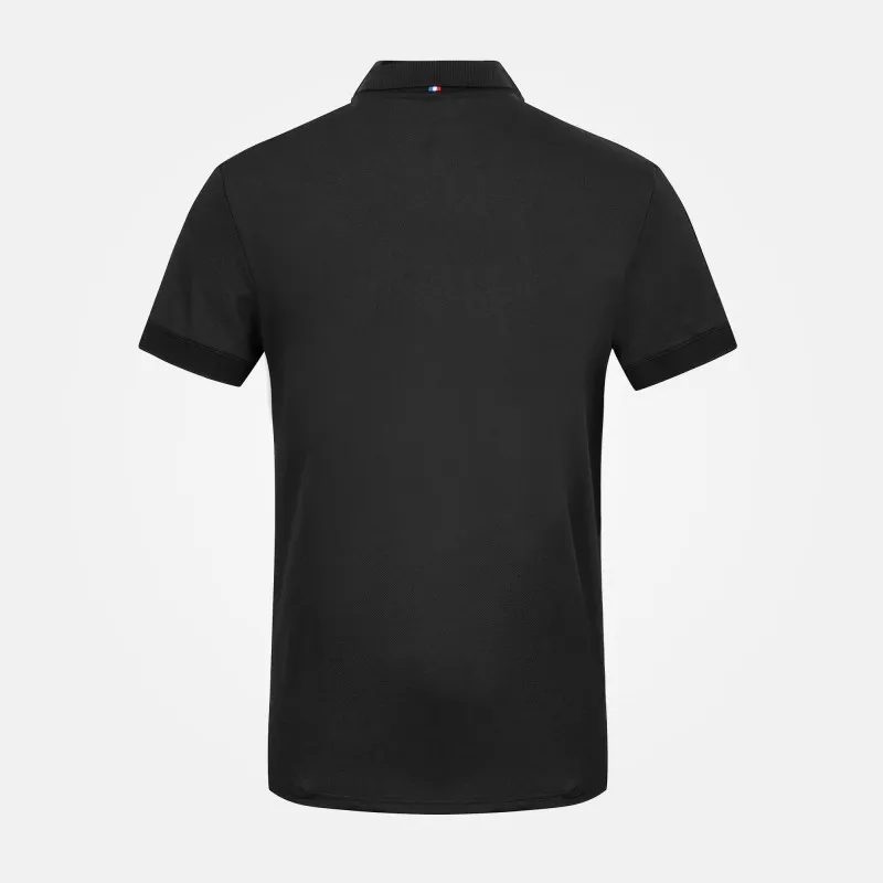 Polo pour homme Le Coq Qportif Essentials N°1 - Noir