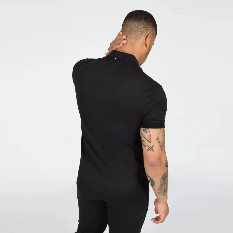 Polo pour homme Le Coq Qportif Essentials N°1 - Noir