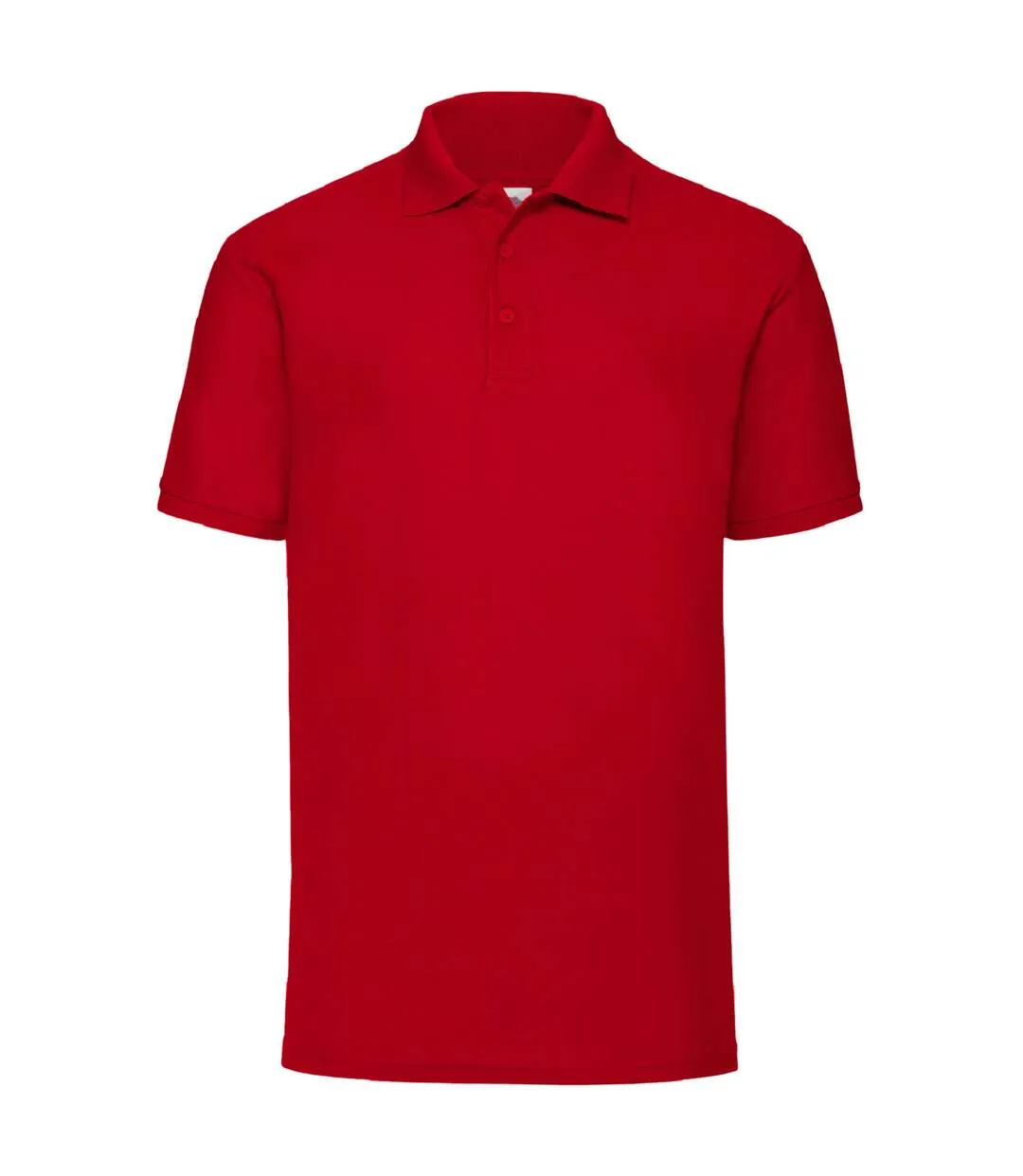 Polo à manches courtes  pour homme rouge Fruit of the Loom