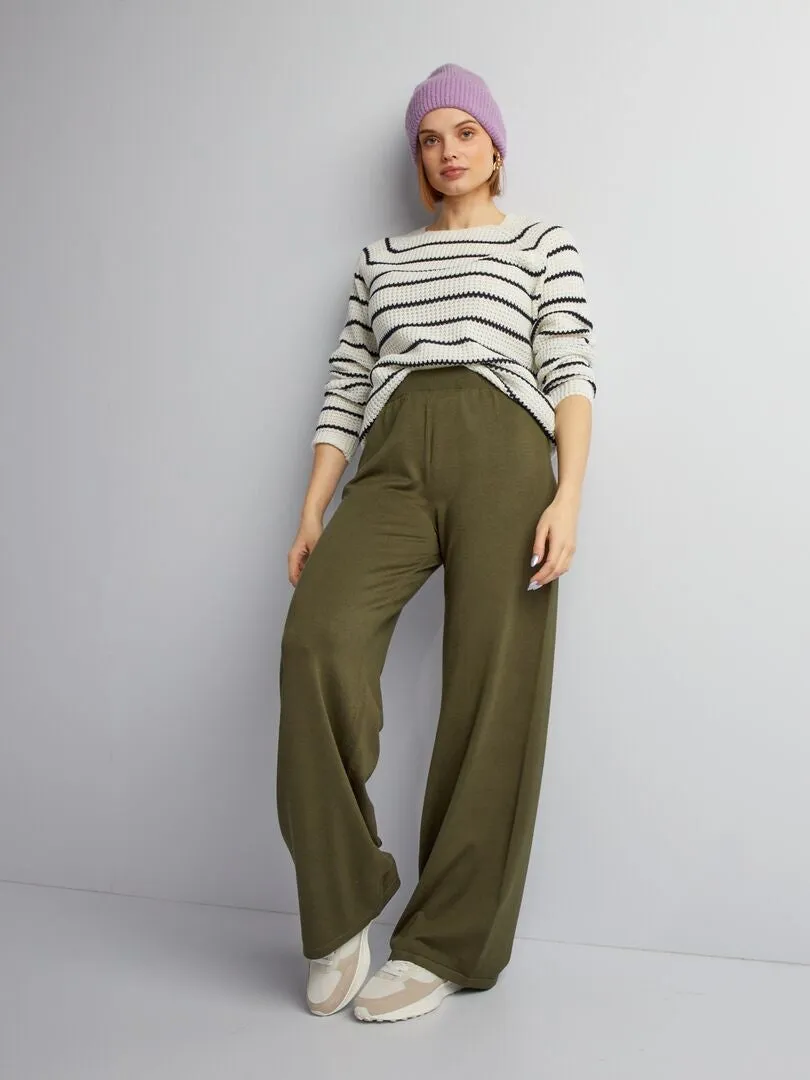 Pull 'JDY' - Blanc/marine