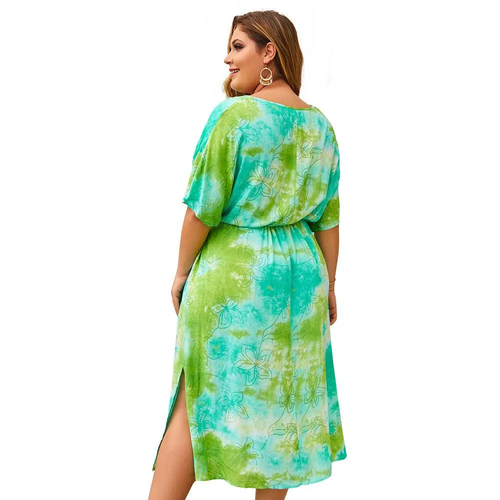 Robe Grande Taile Océan