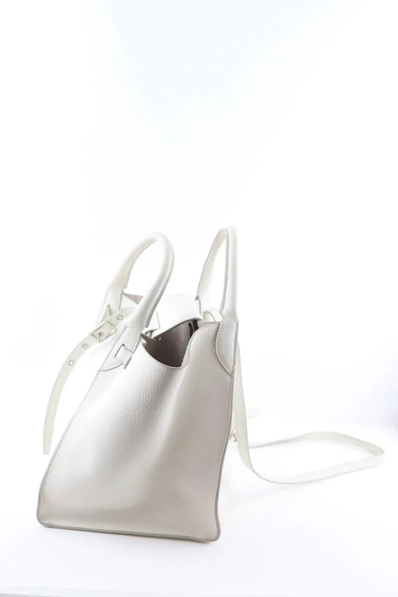Sac à main Big Bag en cuir Big Bag de seconde main Celine ecru. Matière principale cuir.