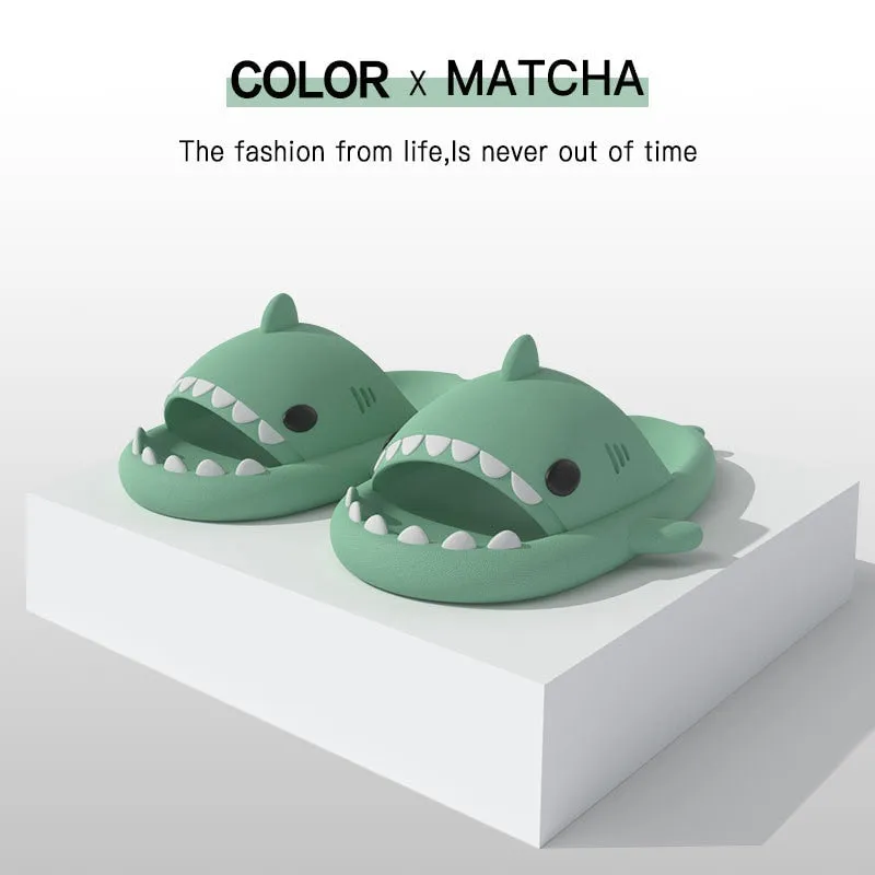 Sandale requin anti-dérapant pour adulte mixte pour l'intérieur et l'extérieur en été