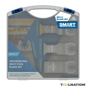 Smart Blades B8PRO Assortiment de 8 couteaux professionnels avec étui de transport