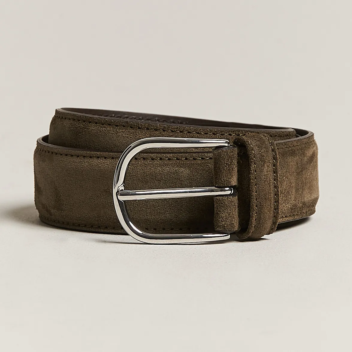 Suede 3,5 cm Belt Green