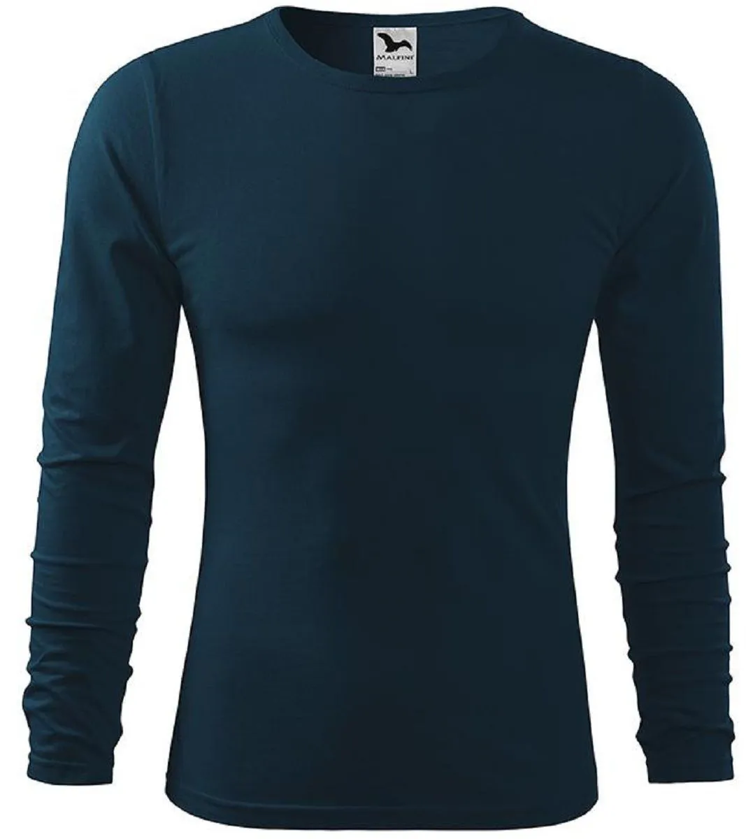 T-shirt manches longues - Homme - MF119 - bleu marine 