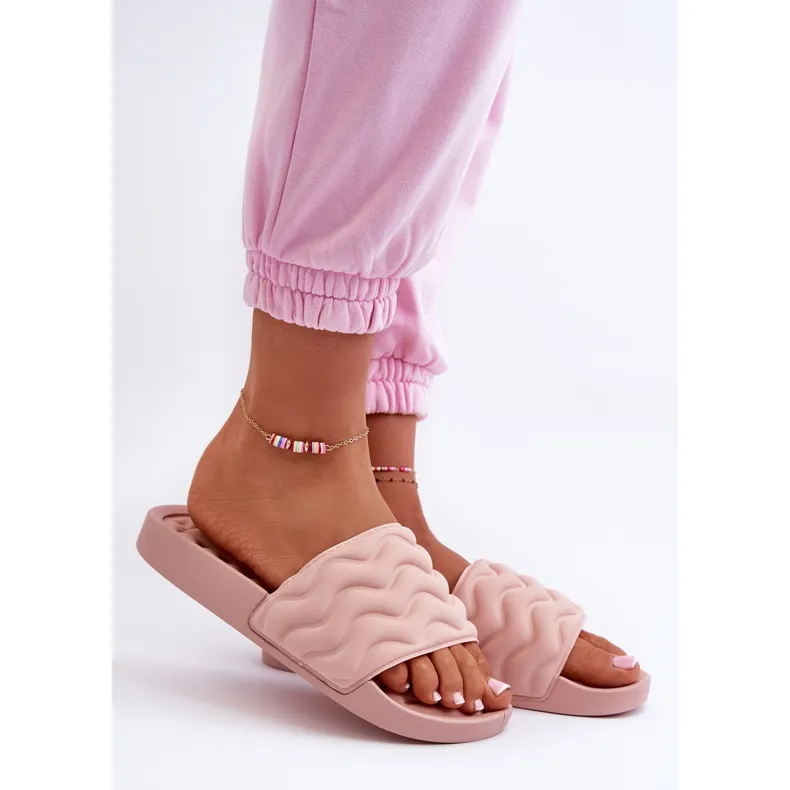 Tongs légères pour la piscine femme rose clair Beliordia