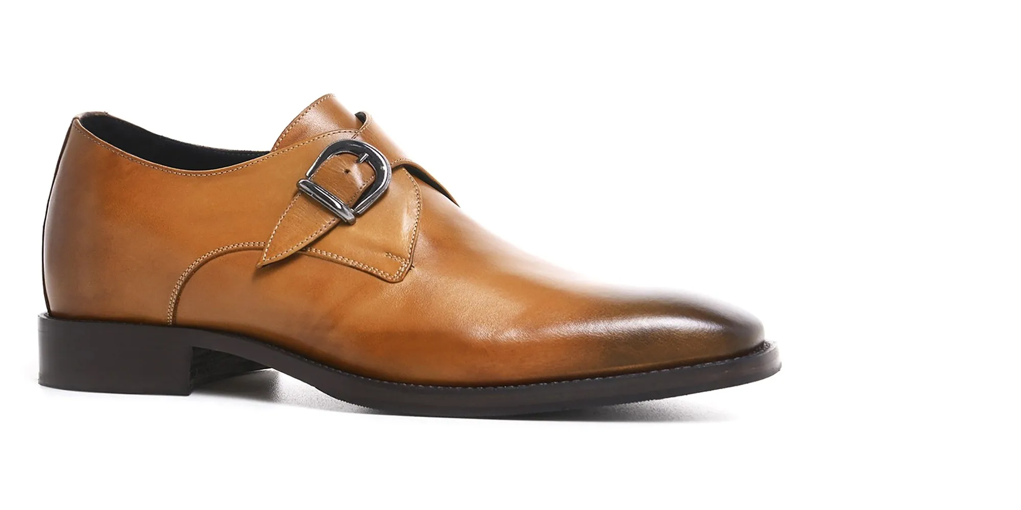 Trieste - Classiques chaussures rehaussantes en Cuir Pleine Fleur de 6 cm à 8 cm en plus