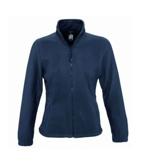 Veste polaire north femme bleu marine SOLS