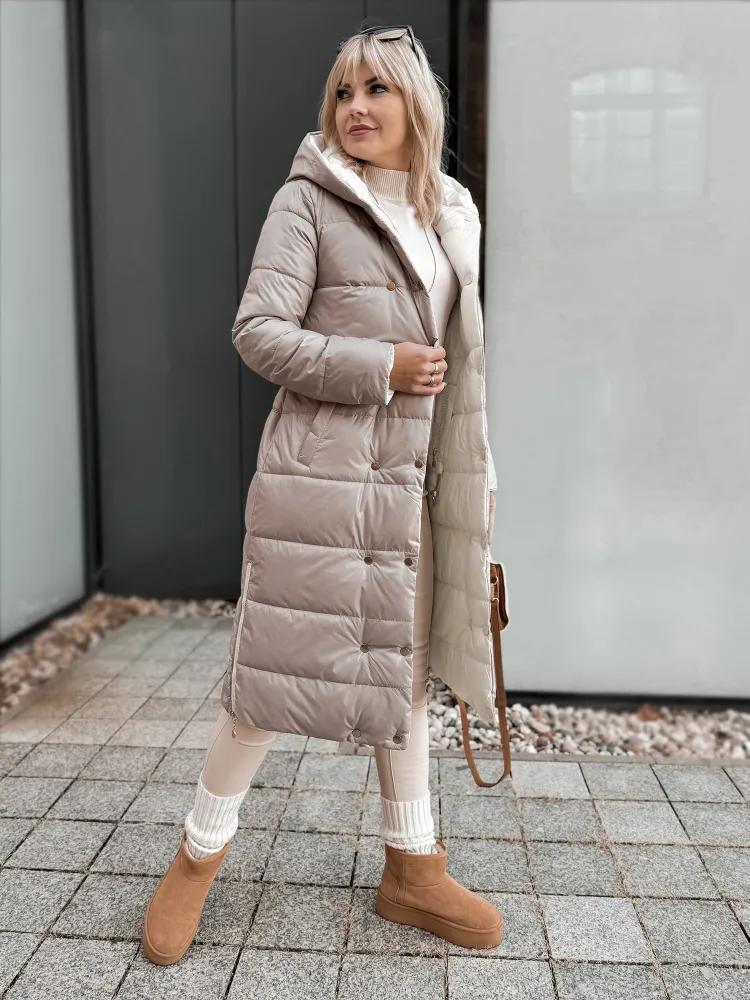 VESTE REVERSIBLE  DALIA ÉCRU-BEIGE