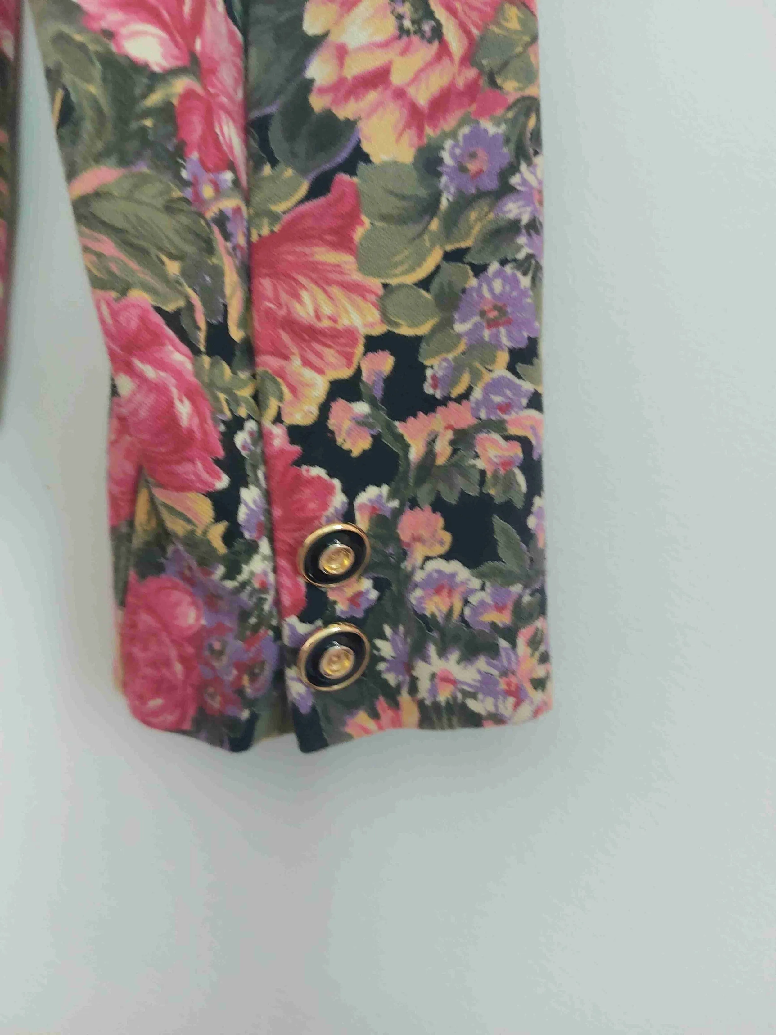 Veste à fleurs